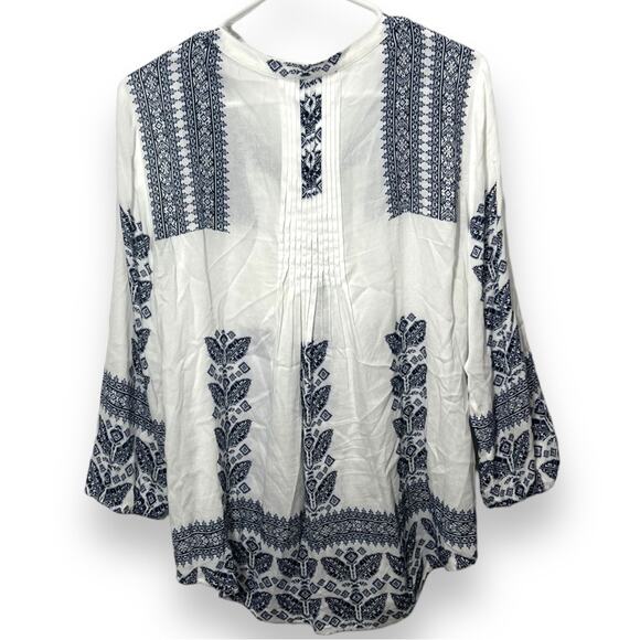 Daniel Rainn Pleated Tunic Top - Picture 4 of 5